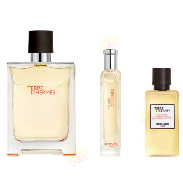 3346130438342 - Hermes 大地礼盒套装（淡香水100ml+15ml+须后水40ml）