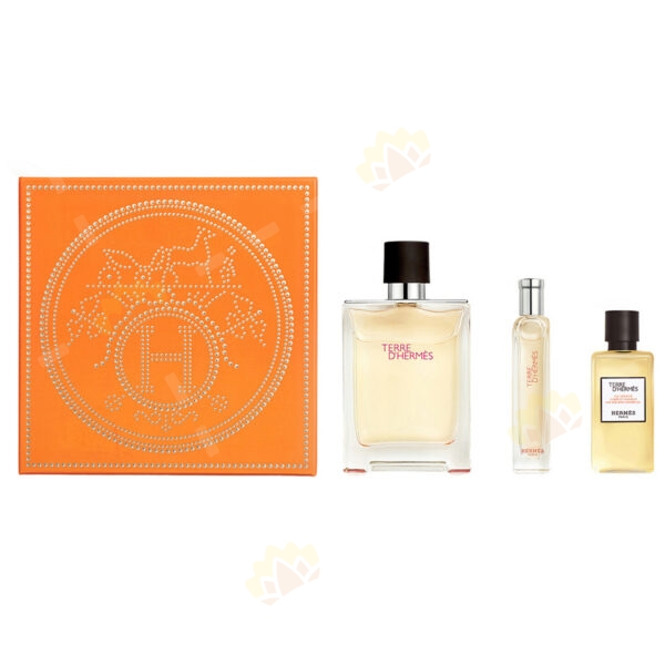 3346130438342 - Hermes 大地禮盒套裝（淡香水100ml+15ml+鬚後水40ml）