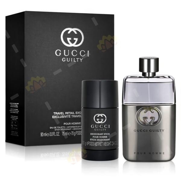 3616305250346 - Gucci 罪爱男士 春季礼盒装（淡香水90ml+ 止汗身体膏75ml）