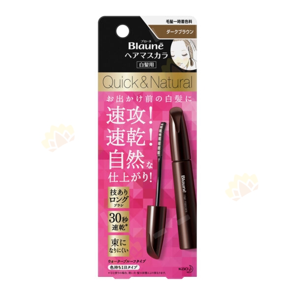 4901301343512 - Kao Blaune Quick & Natural Hair Touch Up 12ml Dark Brown