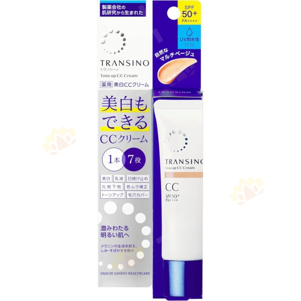 4987107635464 - Daiichi Sankyo TRANSINO Highlighting CC Cream (Natural Beige) 30g