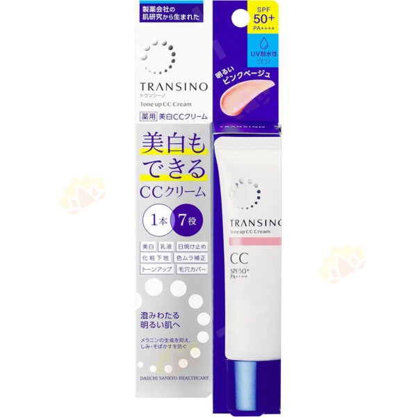 4987107635471 - Daiichi Sankyo TRANSINO Brightening CC Cream (Pink Beige) 30g