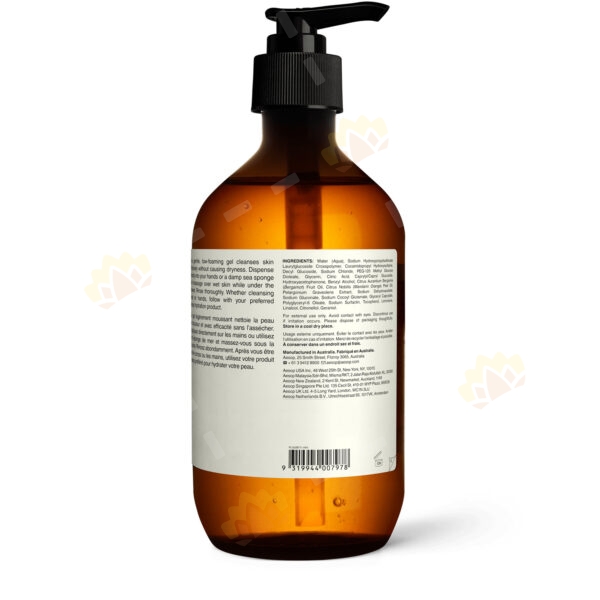 9319944007978 - Aesop Geranium Leaf Body Cleanser 500ml