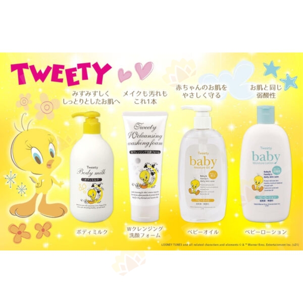 4513574036567 - Kumano Tweety Body Milk 400ml