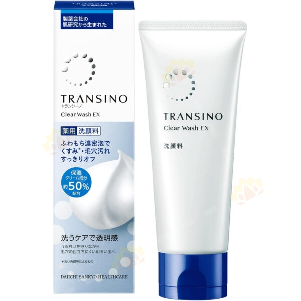 4987107632142 - 第一三共 TRANSINO 清潔洗面乳 100g