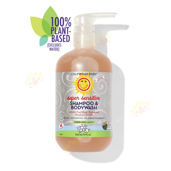 792692001143 - California Baby Super Sensitive™ Shampoo & Body Wash 562ml