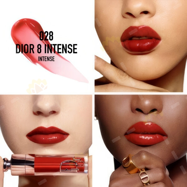 3348901636261 - Dior Addict Hydrating Shine Lip Color #028 Dior 8 Intense