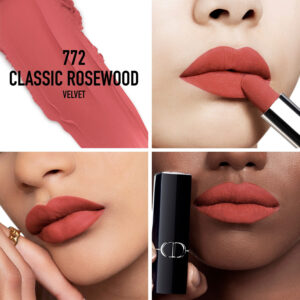 3348901658485 - Dior 傲姿唇膏 #772 Classic Rosewood 丝绒妆效