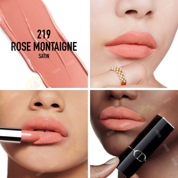 3348901658775 - Dior 傲姿唇膏 #219 Rose Montaigne 絲滑妝效