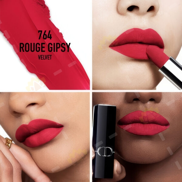 3348901664813 - Dior 傲姿唇膏 #764 Rouge Gipsy 絲絨妝效