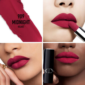 3348901691741 - Dior Rouge Dior Lipstick #909 Midnight Velvet Finish