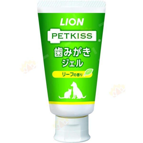 4903351003972 - Lion 狮王 猫狗用 PETKISS 宠物牙膏 绿叶清香 40g