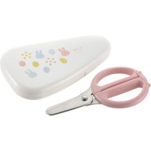 4945680200585 - Richell Weaning Food Stainless Steel Scissors with Box, Miffy