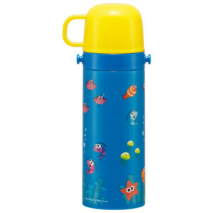 4973307575037 - Skater Baby Shark 2WAY Stainless Steel Direct Drinking Thermal Bottle 430-470ml