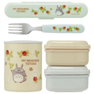 4973307588549 - Skater Antibacterial Thermal Lunch Box Set 560ml Totoro