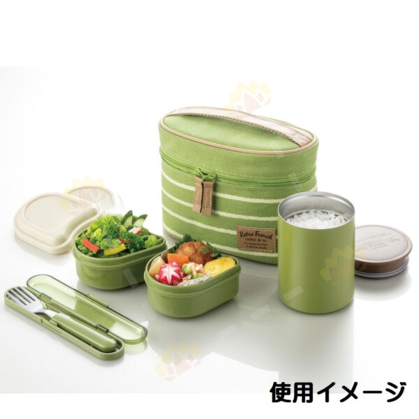 4973307588549 - Skater Antibacterial Thermal Lunch Box Set 560ml Totoro