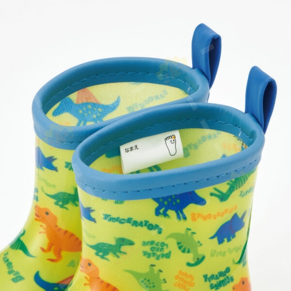 4973307634376 - Skater Dinosaur Kids Rain Boots 14cm