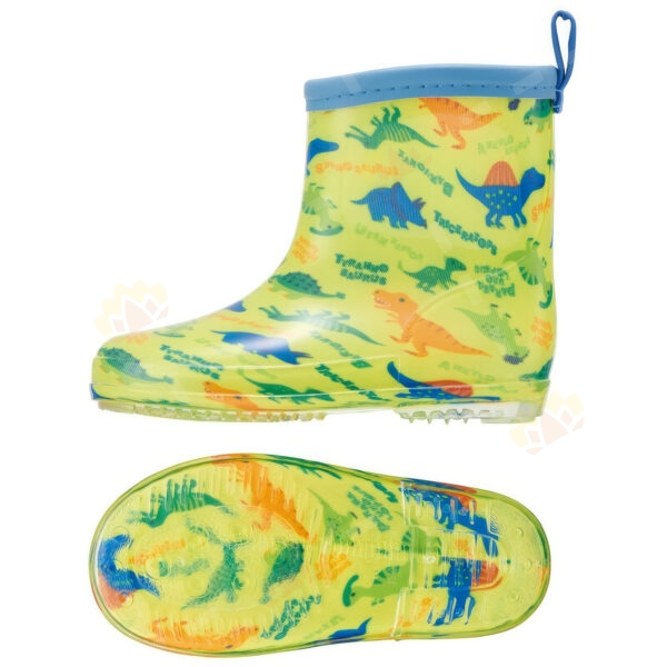 4973307634383 - Skater Dinosaur Kids Rain Boots 15cm