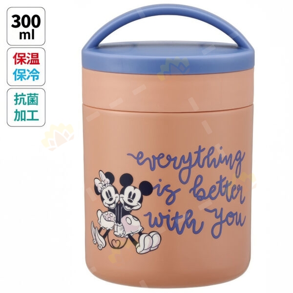 4973307645334 - Skater 抗菌 保溫飯壺 300ml Mickey&Minnie