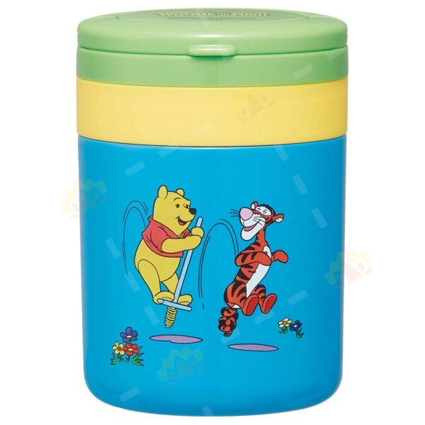 4973307677830 - Skater 折疊手柄 保溫飯壺 300ml Winnie The Pooh