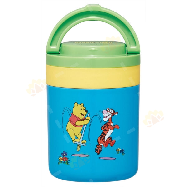 4973307677830 - Skater 折疊手柄 保溫飯壺 300ml Winnie The Pooh