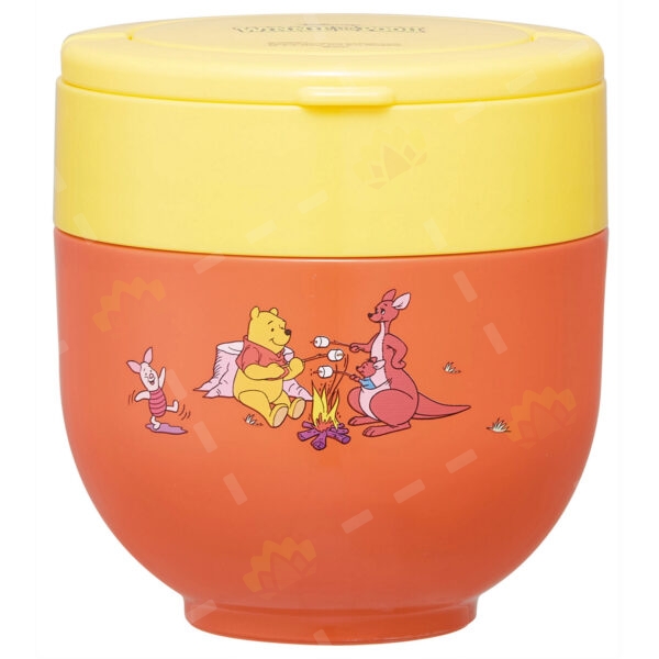 4973307677847 - Skater 折叠手柄 保温饭壶 540ml Winnie The Pooh