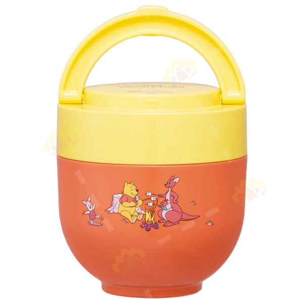 4973307677847 - Skater 折叠手柄 保温饭壶 540ml Winnie The Pooh