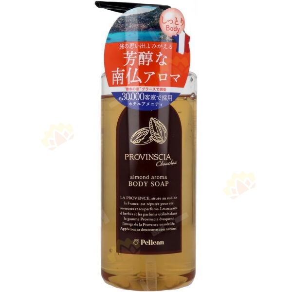 4976631858289 - Pelican Almond Body Wash 500ml