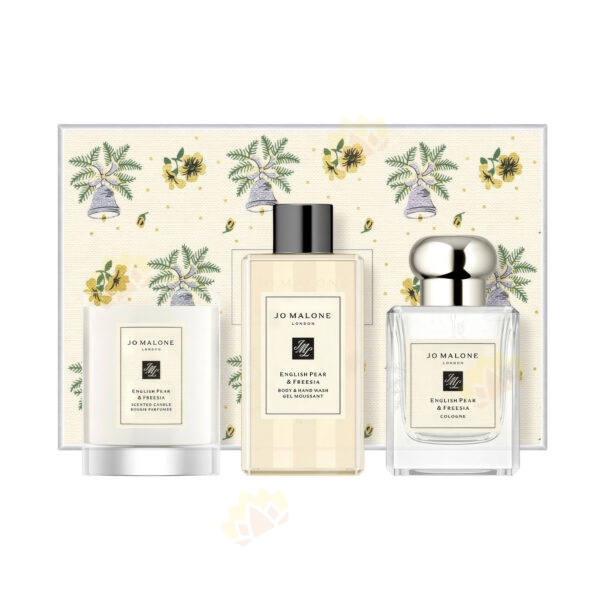 690251146345 - Jo Malone 英國梨與小蒼蘭 禮盒套裝（英國梨香水50ml+沐浴露100ml+蠟燭65g）