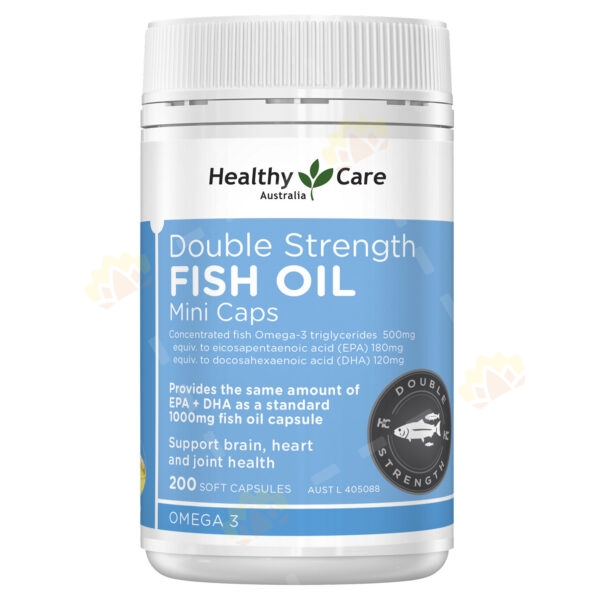 9316254894502 - Healthy Care Double Strength Fish Oil Mini 200 Capsules