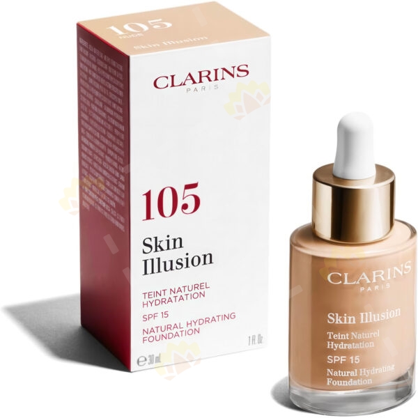 3380810234305 - Clarins Skin Illusion Foundation 30ml #105N Nude