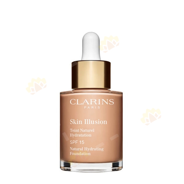 3380810234329 - Clarins Skin Illusion Foundation 30ml #107C Beige