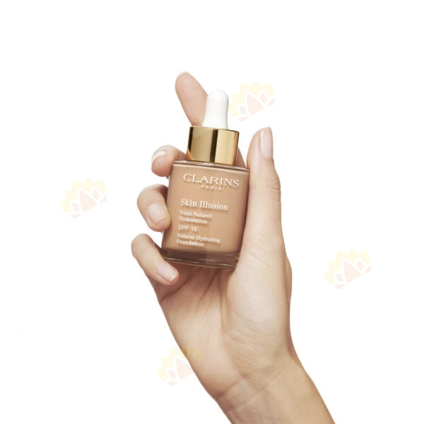 3380810234374 - Clarins Skin Illusion Foundation 30ml #110N Honey