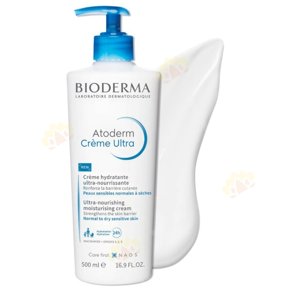 3701129805343 - Bioderma Atoderm Crème Ultra Ultra-Nourishing Moisturising Cream 500ml