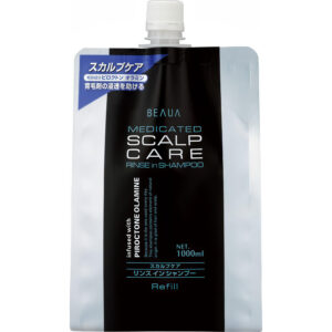 4513574015074 - Kumano Beaua 2-in-1 Medicated Scalp Care Shampoo Refill Pack 1000ml