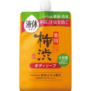 4513574042254 - Kumano Medicinal Weak Acidic Persimmon Tannin Anti-Odor Body Wash Refill 1000ml