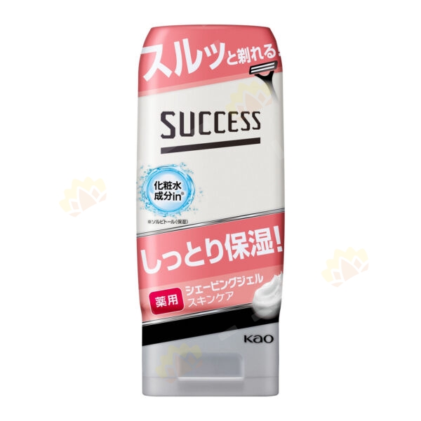 4901301043344 - Kao SUCCESS Men's Shaving Cream Gentle Moisturizing Type 180g