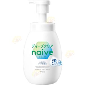 4901417160751 - Kracie 肌美精 Naive 植物精華 泡泡沐浴露 600ml