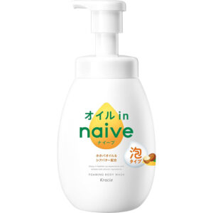 4901417160874 - Kracie 肌美精 Naive 乳木果 泡泡沐浴露 600ml