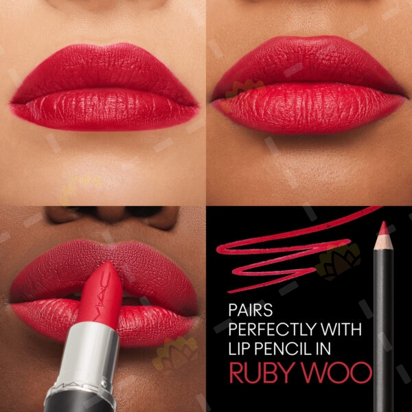 773602685189 - MAC 魅可 絲柔啞光唇膏 #691 Ruby Woo 藍調紅寶石