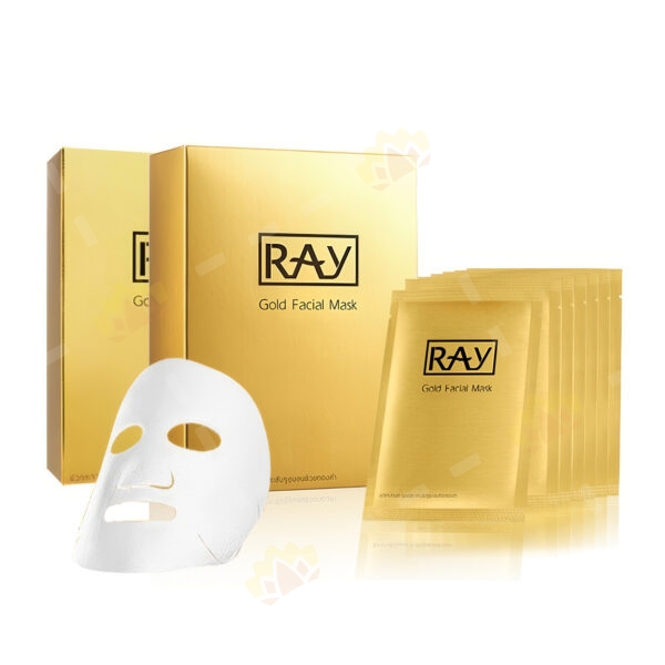 8857125218078 - Ray Silk Mask 10-Pack Gold