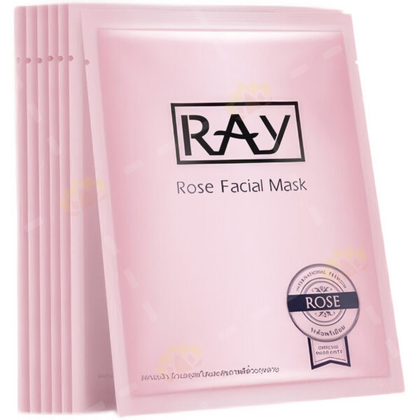 8857125219556 - Ray Silk Facial Mask 10-Pack Rose