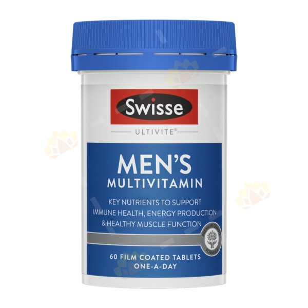 93566728 - Swisse Men's Ultivite Multivitamin 男士复合维他命 60粒装