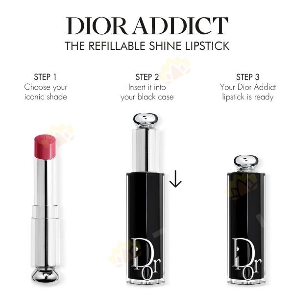 3348901757874 - Dior 鏡光誘惑唇膏 替換裝 #120 Pink Callisto