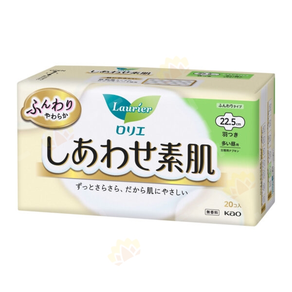 4901301378439 - 花王 Laurier 樂而雅 有護翼 衛生巾 日用 22.5cm 20片