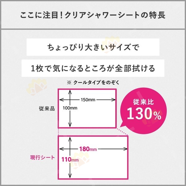 4901872464814 - Shiseido 资生堂 AG DEO24 止汗消臭湿纸巾 清凉款 10枚 无香味