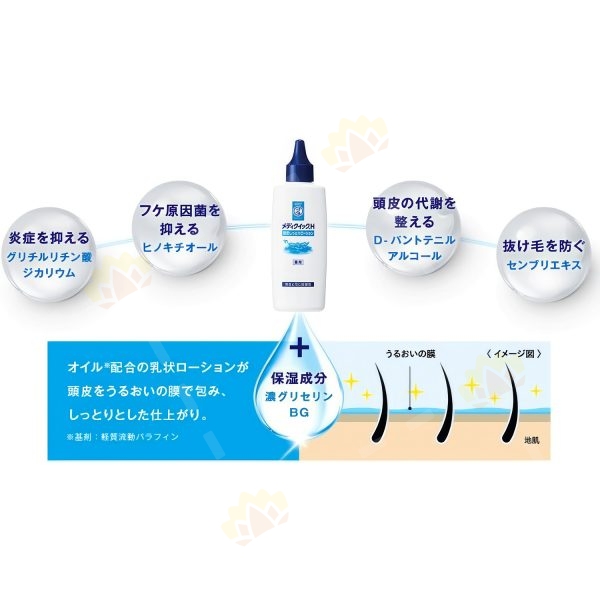 4987241155699 - Mentholatum 曼秀雷敦 头皮湿疹保湿 舒缓乳液 120ml
